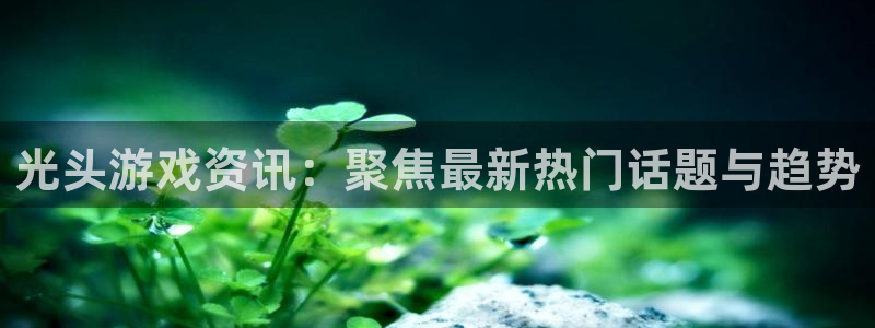 星欧娱乐平台官网注册：光头游戏资讯：聚焦最新热门话题与趋势