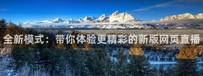 新球赛直播：全新模式：带你体验更精彩的新版网页直播